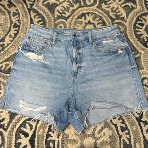 American Eagle Outfitters Light Blue High Waist Shorts